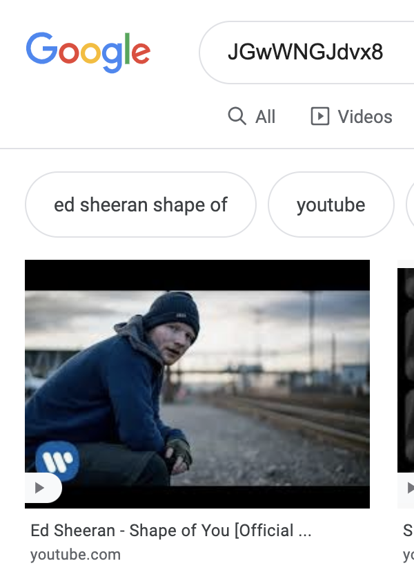 thumbnail image of deleted youtube video