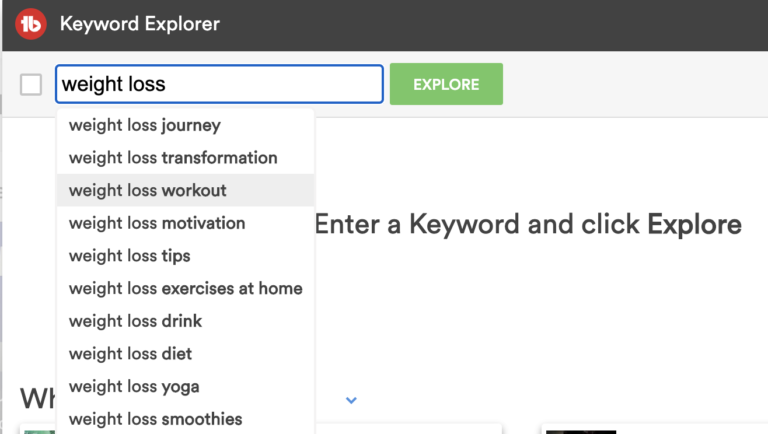 youtube auto suggestion keywords